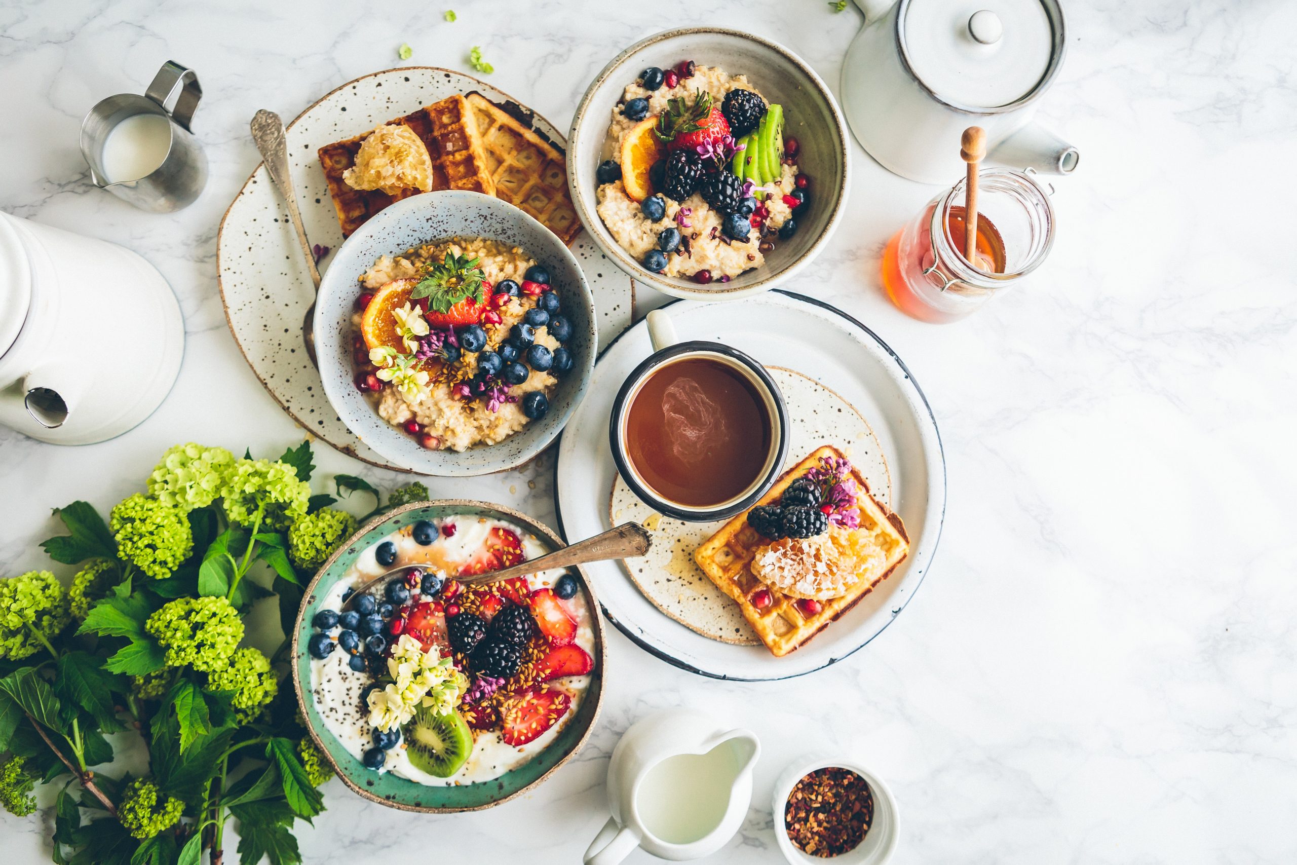 petit déjeuner avant le sport