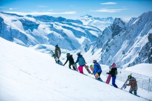 snow en haute savoie